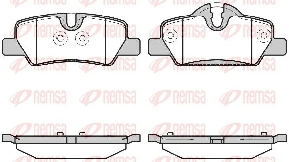 PLQ FR ARR(100X38,2x16,8)MINI COOPER(F55)/(F56)-CLUBMAN 12.2013--