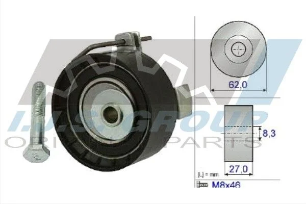 GALET TEND. CR/DIST FORD FIESTA VI -VOLVO C30 1.6 ESS 2008---2012