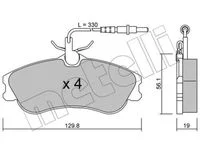 PLAQ AV PEUG 306 PART CITROEN BERLINGO=22-0217-0 =PL23124