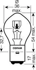 LAMPE 12V 25W BA20D