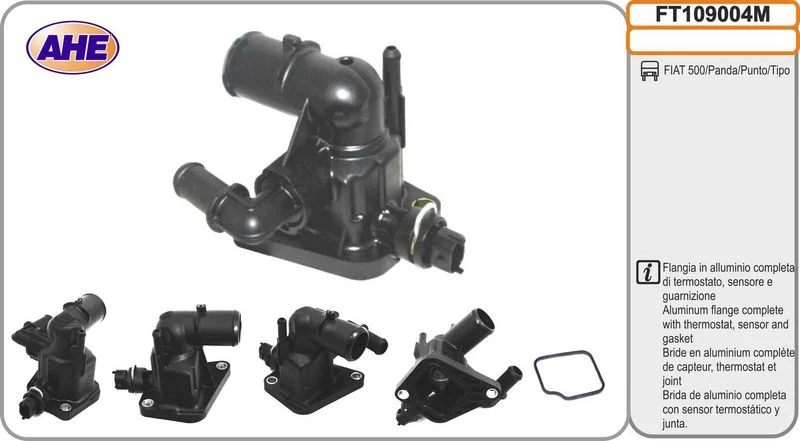 BOITIER DE THERMOSTAT FIAT 500-PEUG BIPPER -FORD KA 1.3 TDCi 2008-16