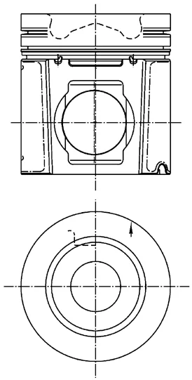 Piston KOLBENSCHMIDT