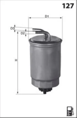 Filtre à carburant BRUDER