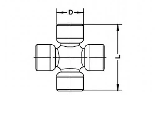 Croisillon de cardan GKN
