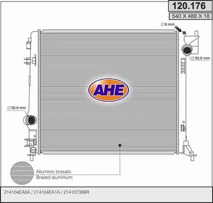Radiateur de refroidissement AHE
