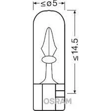 LAMPE 24V 1.2W W2X4.6D