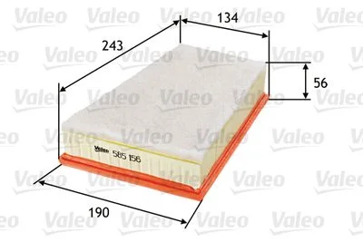 Filtre à air VALEO