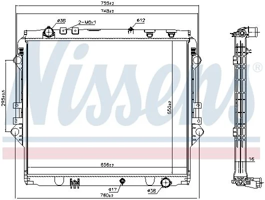 مشعاع التبريد NISSENS