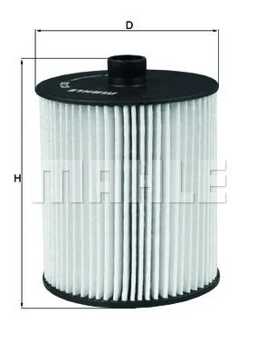 Filtre à carburant MAHLE