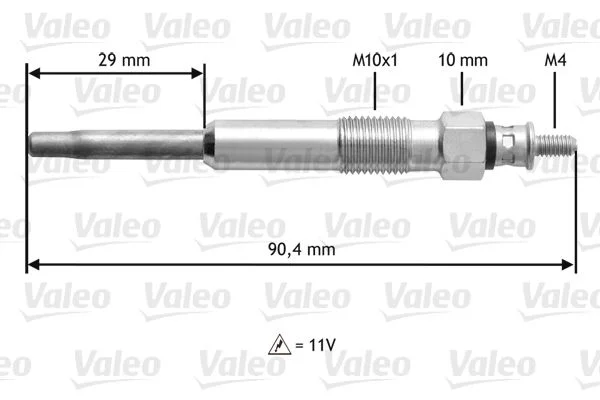 Bougie de préchauffage RESISTOR