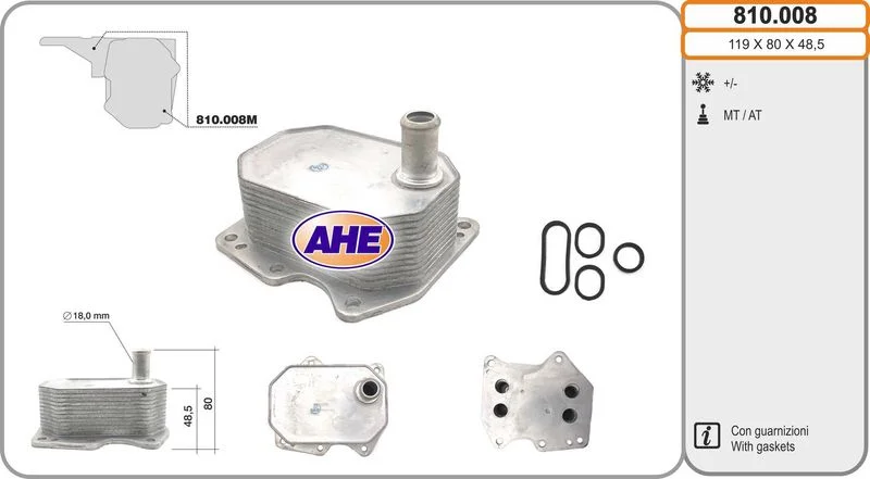 Radiateur d'huile AHE