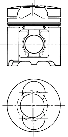 Piston KOLBENSCHMIDT