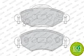 Plaquettes de frein avant FERODO