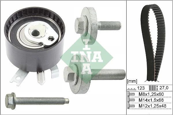KIT.DIS 123D(EP.27)DACIA DUSTER-LOGAN-SANDERO-NI.QASH.1.5DCI=CT1035K1