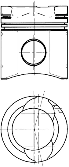 Piston KOLBENSCHMIDT