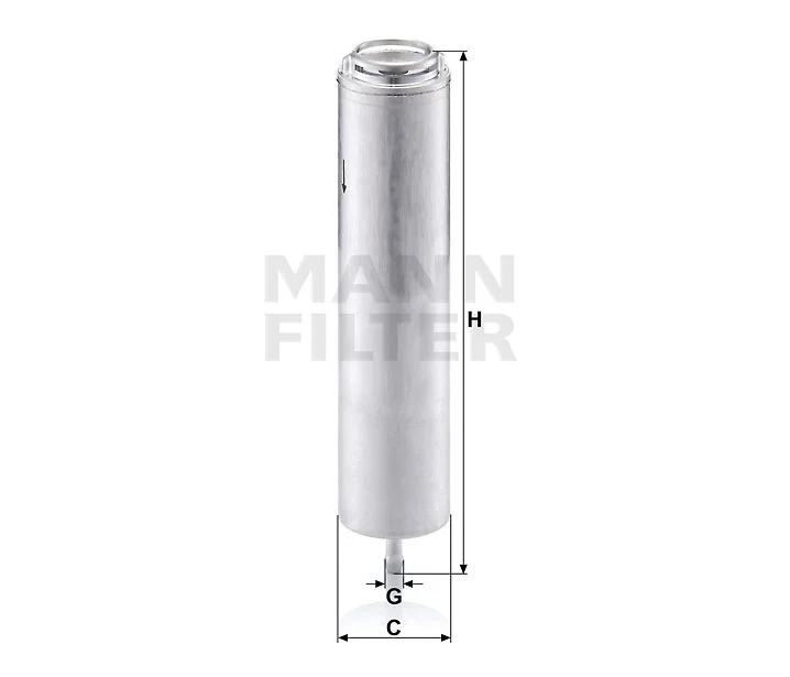Filtre à carburant MAHLE