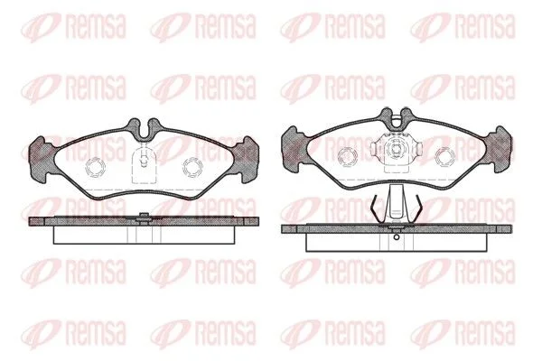 PLAQ AR(141,4x50,2x17)VW LT28-35-MERC SPRINT(B901) 208/210D 1997-2000