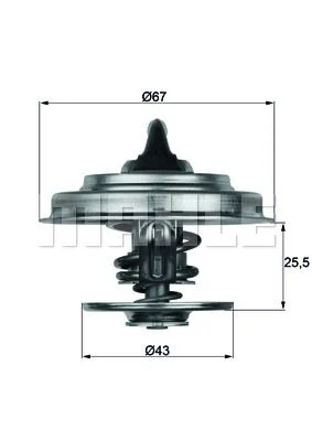 Thermostat MAHLE