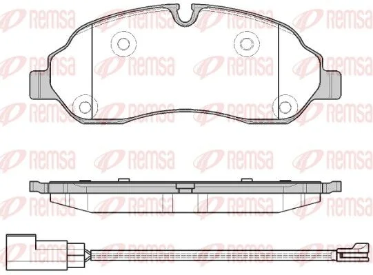 PLAQ AV(171,8x66,3x17)FORD CUSTOM V362/TRANSIT V363 2.2 TDCi 2013-18