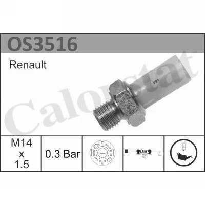 MANO D 'HUILE RENAULT  MASTER = FAE  12370 /12350
