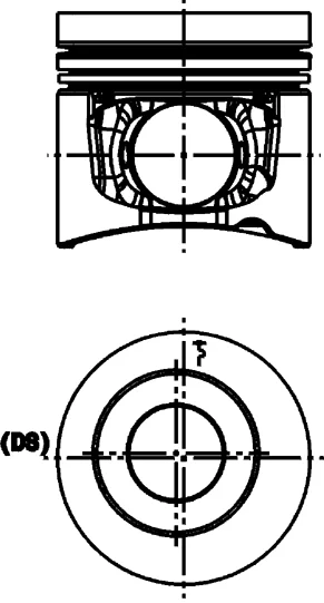 Piston KOLBENSCHMIDT