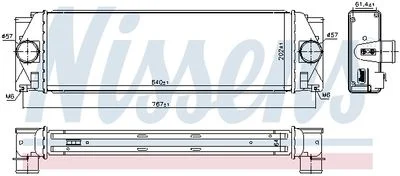 "INTERCOOLER MERCEDES SPRINTER 3,5-VW CRAFTER 30-35 2;5TDI 2006---201