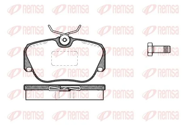 PLAQ AV(93,2x53,1x17,8) VW TRANSPORTER T4 2.5 TDI 1995-03=22-0041-0