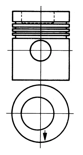 Piston KOLBENSCHMIDT