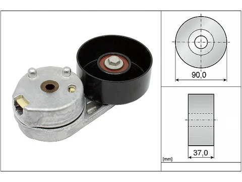 TENDEUR COURROIE (90X37) LAND ROVER DISCOVERY IV(L319)- RANGE ROVER