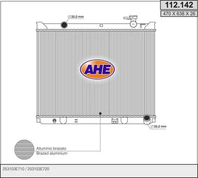 مشعاع التبريد AHE