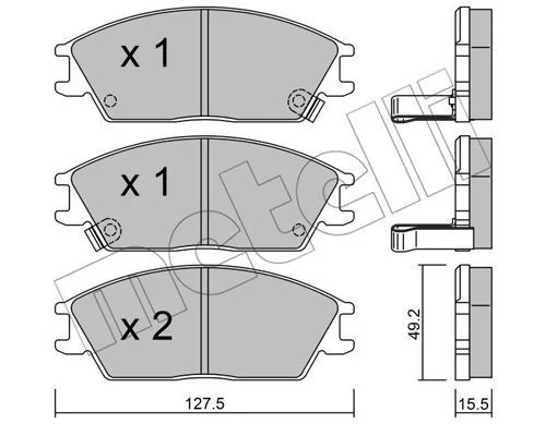 PG.050 PLAQ  HYUNDAI ACCENT II --2000-2005