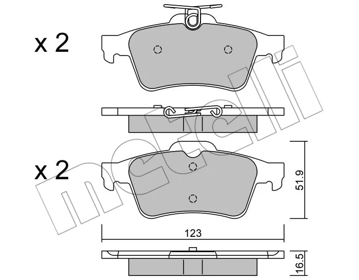PLAQ ARR FORD CMAX GRCMAX FOCUSII TRANS=22-337-1 =PL25212