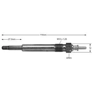 Bougie de préchauffage RESISTOR