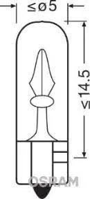 LAMPE 12V 1.2W W2X4.6D