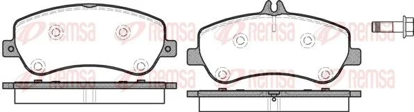 PLAQ AV(165,1x68,2x20,5)MERCEDES CLASSE E/GLK (X204) 220 CDI 2008-15