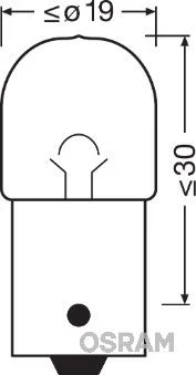 LAMPE 24V 5W BA15S ECONOMIQUE
