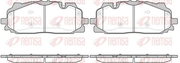 PLAQ AV(194,2x74x16,8) AUDI A4/A5-VW TOUAREG 3.0TDI  2018- =22-1128-0