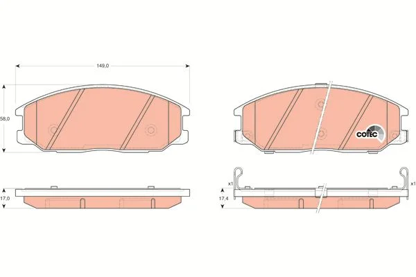PLAQ AV HYUNDAI H1 LCV T.T SANTAFE I 2.0 CRDI=22-0364-0 =PL23569