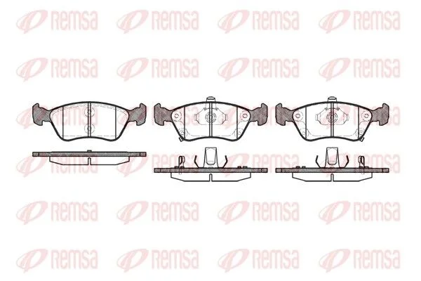 PLAQ FR.AV(156,4x54,8x18,2) TOYOTA AVENSIS 2.0 TD 97--2003=FDB1321