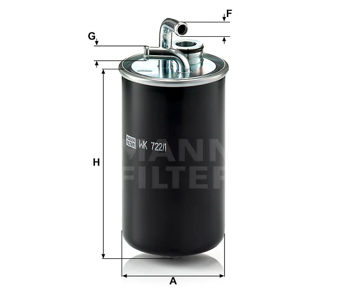 Filtre à carburant MAHLE
