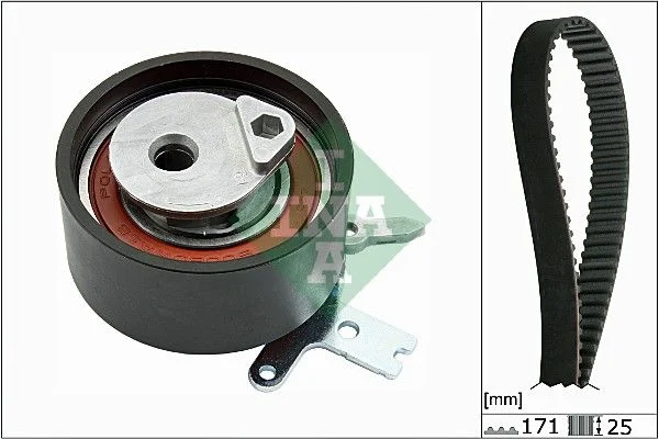 KIT DITRIBUTION ND.171/25 JEEP WRANGLER-CHEROKEE 2.8 CRD 4X4 -2008--