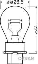LAMPE 2P P27/7W,12V W2.5X16Q