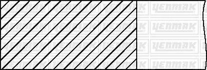 Segments de piston YENMAK