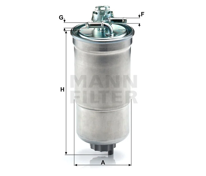 Filtre à carburant MISFAT