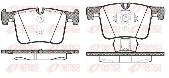 PLAQ AV(148,3x19,3x70)BMW S1 1 (F20) 125 d/S2/S3 (F30)/S4/X3/X4 2012-