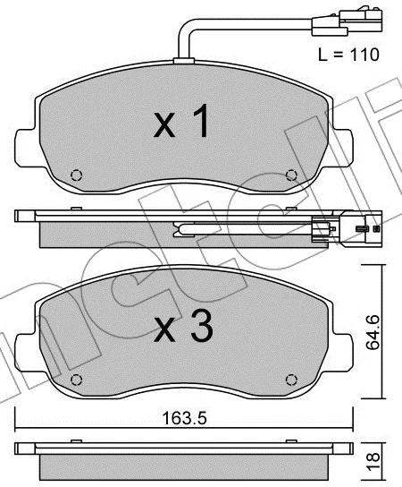 JEUX DEPLAQU. AV R.MASTER III,OPEL MOVANO22-0898-0wbp25147aFVR4347