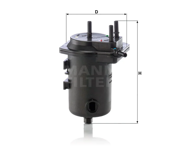 Filtre à carburant MISFAT