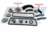 KIT DIST(COPMLET) (Ch.Metel) N.84-76 KIA CEE'D 1.6-HYUNDAI i30 1.6 CR