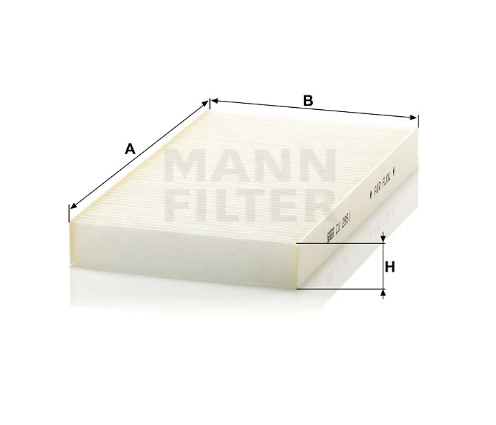 Filtre d'habitacle MISFAT