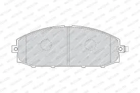 J.PLAQ FREIN AV NISSAN PATROL =22-0407-0